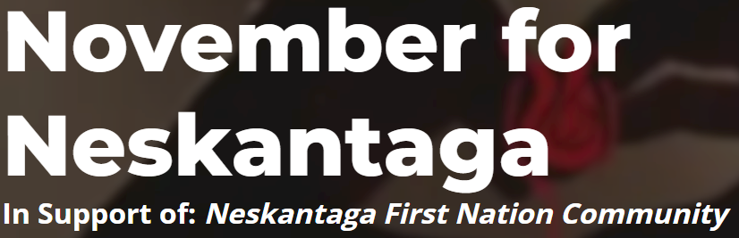 November for Neskantaga